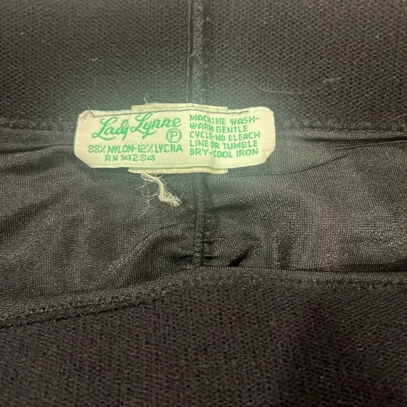 Vintage Lady Lynne support undergarment. slip w/lace hem! - Picture 3 of 8